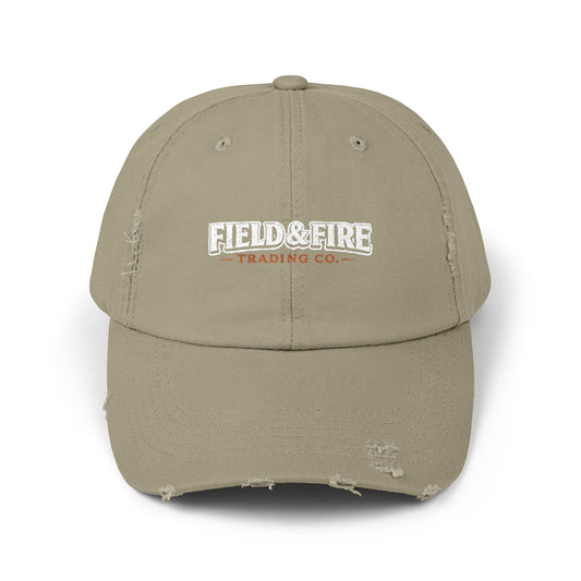 FNF Unisex Distressed Cap - Light Olive