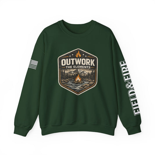 Outwork The Elements Unisex Heavy Blend™ Crewneck Sweatshirt