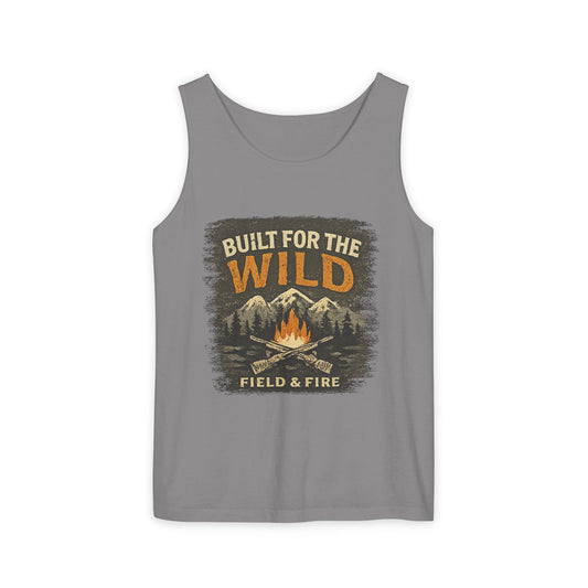 Built For The Wild Unisex Garment-Dyed Tank Top