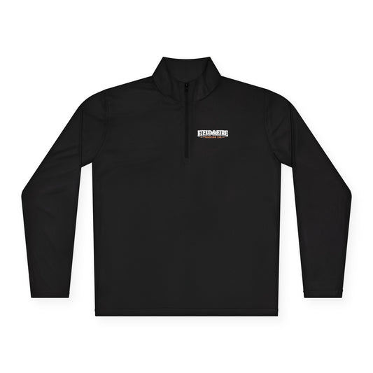 Field & Fire Trading Co Word Logo Unisex Quarter Zip Pullover