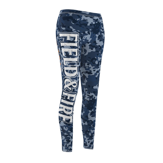 Midnight Recon Women's Cut & Sew Casual Leggings (AOP)